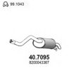 ASSO 40.7095 End Silencer